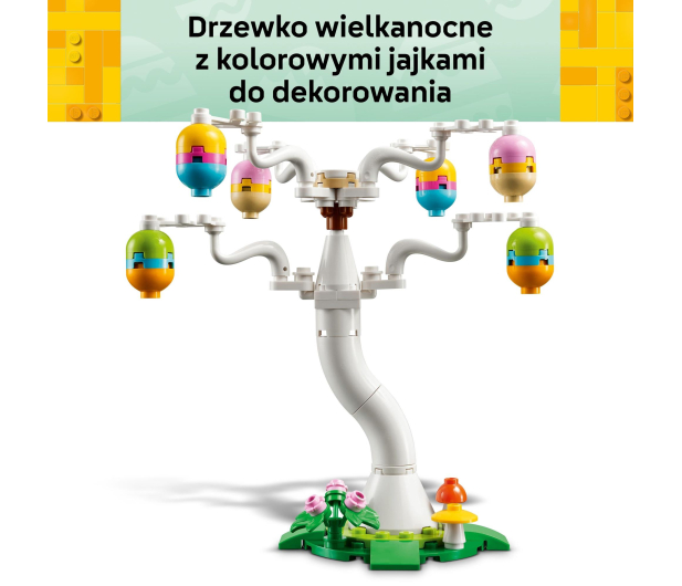 LEGO ICONIC 40808 Poszukiwanie pisanek z zajączkiem i kurczaczkie - 1473437 - zdjęcie 8